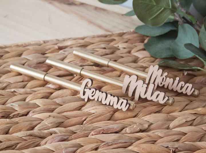¡Ideas de marcasitios originales para tu boda! 😎 - 1