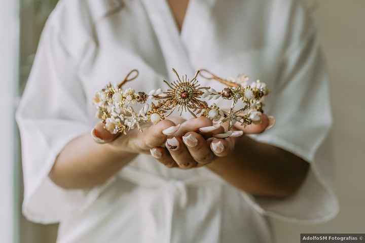 ¡4 preciosas tiaras para novias románticas! - 4