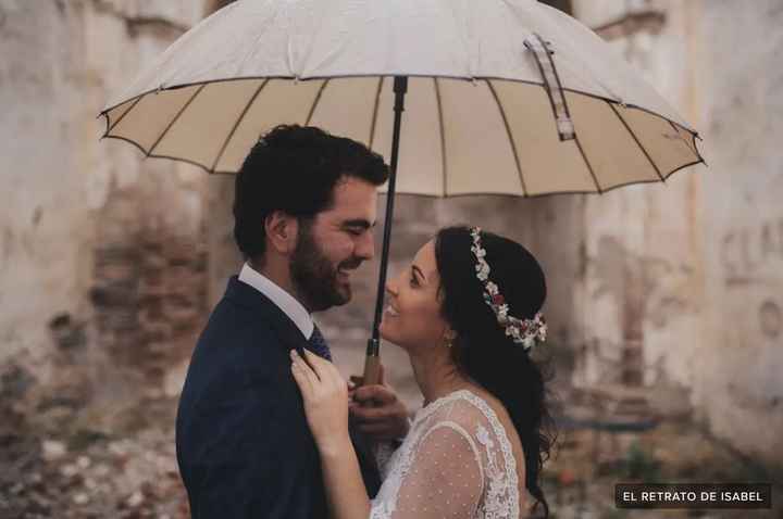 "Novia mojada, novia afortunada"; ¿conocías este refrán? ☔ - 1