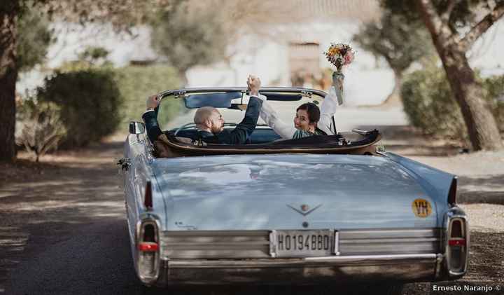 ¿Te gustaría hacer tu entrada a la ceremonia en un coche descapotable? - 1