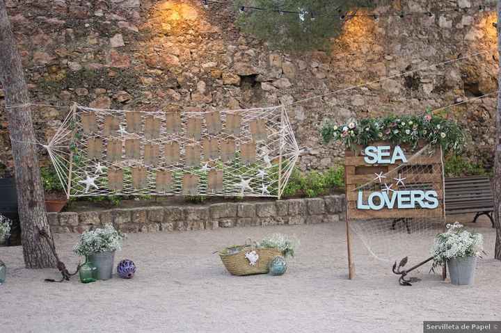 Atención a los amantes del mar, ¡este seating plan es para vosotr@s! 🌊 - 1