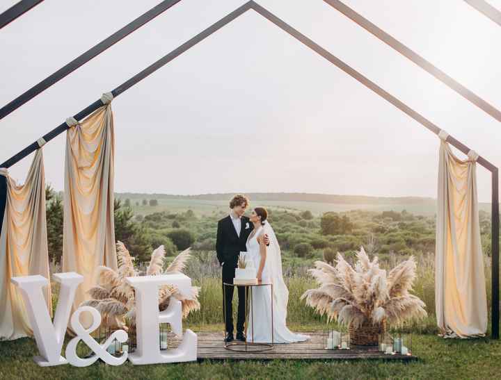 ¿Decoraréis vuestra boda con letras gigantes? - 1