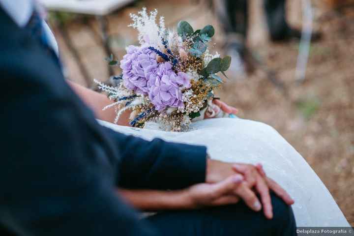 Ramo de novia con hortensias, ¿te gusta? 💐 - 1