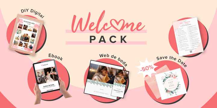 ¿Te casas? ¡Regístrate en Bodas.net y llévate un WELCOME PACK de regalo! 🎁 - 1