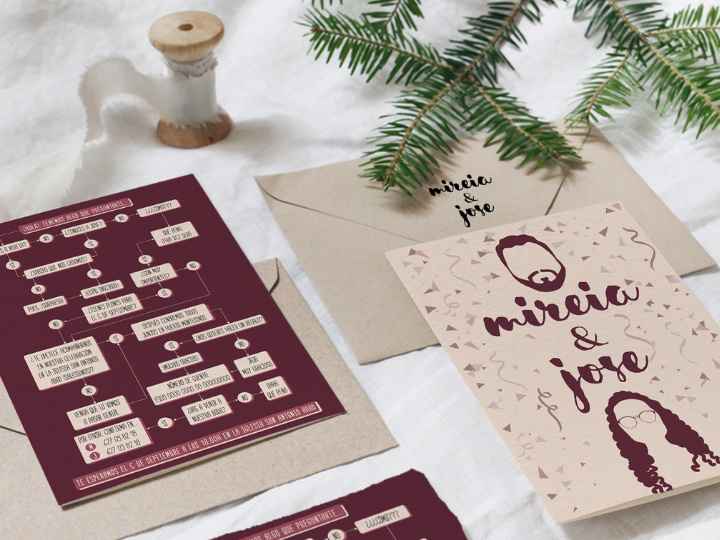 ¡5 ideas para tus invitaciones de boda! - 4