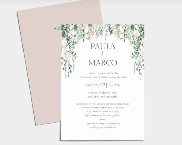 ¡5 ideas para tus invitaciones de boda! - 5