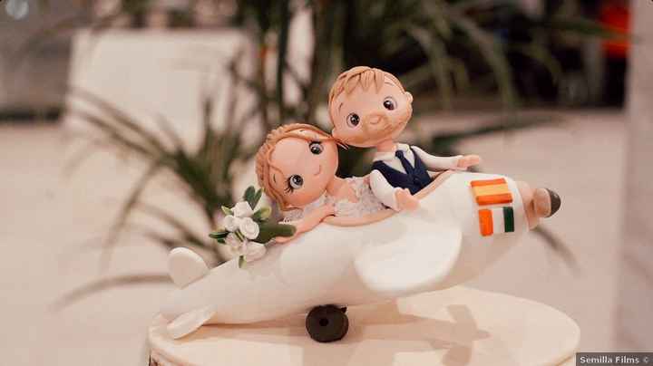 Cake topper personalizado: ¿Sí o No? 🍰 - 1