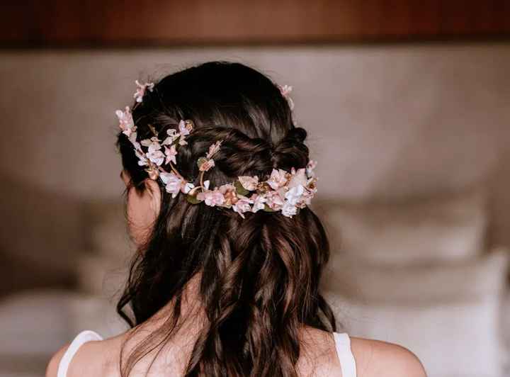 5 coronas de flores para novias 🌺🌻🌼 - 1