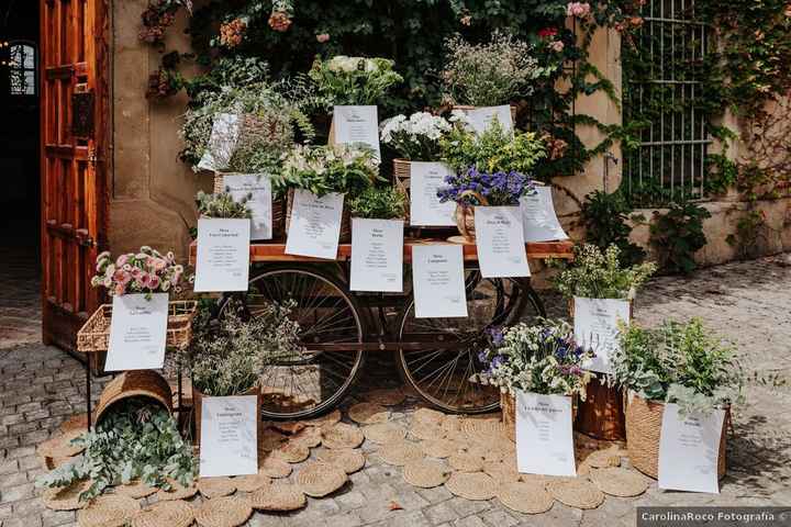 Seating plan con flores: ¿Sí o no? 🌸🌼🌻🌹 - 1
