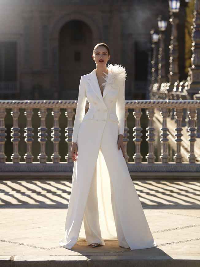 Vestidos de novias de dos piezas, ¿te atreves? - 5