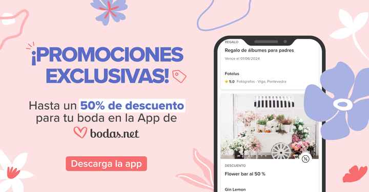 Promociones exclusivas de primavera: ¡Ahorra hasta un 50% en tu boda! 💐 - 1