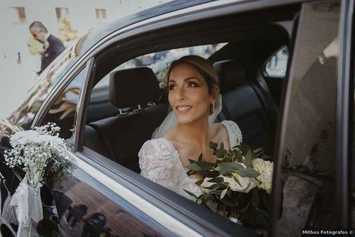¿Quién te acompañará en el coche camino a la ceremonia? - 1