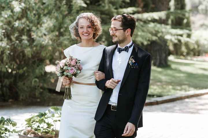 ¡Ideas de peinado para novias con pelo corto! - 2