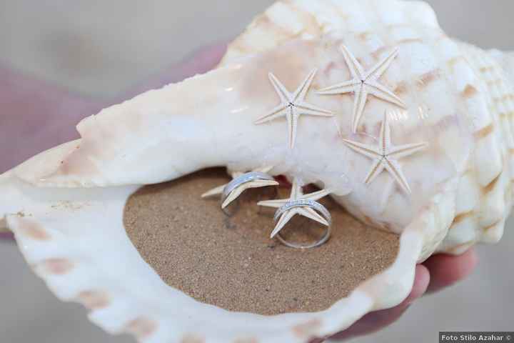 ¿Tu boda es de temática marinera? ¡Este porta alianzas te encantará! 😍 - 1