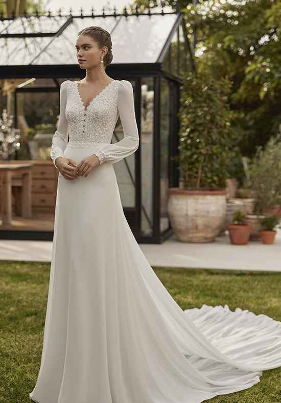 ¡8 vestidos de novia de manga larga! 👗 - 2