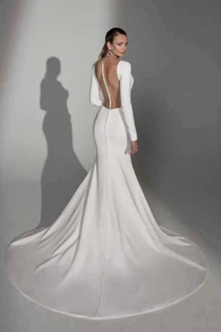 ¡8 vestidos de novia de manga larga! 👗 - 4