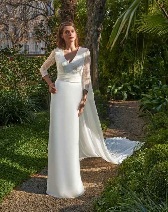 ¡8 vestidos de novia de manga larga! 👗 - 5