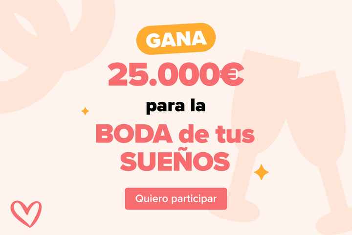 SORTEO: ¡Gana 25.000 euros para la boda de tus sueños! 💍🤑 - 1