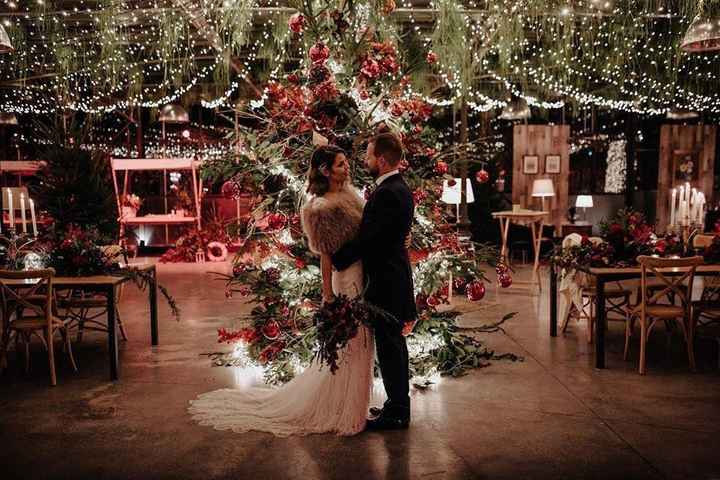 🎄¡Ideas de decoración para bodas navideñas! 🎄 - 1
