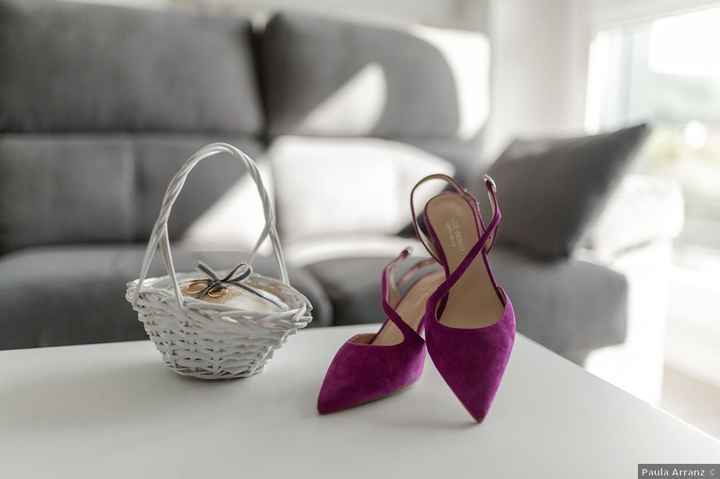 ¿Te atreverías con estos zapatos color berenjena? - 1
