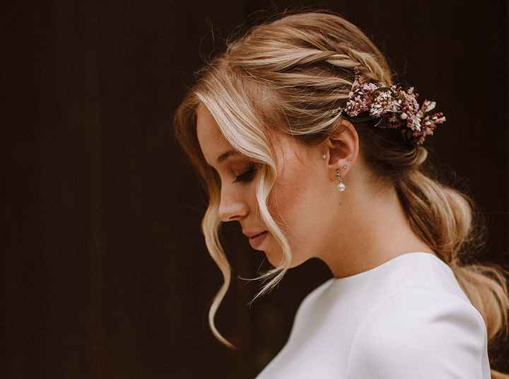 ¡Ideas de tocados para novias! - 3