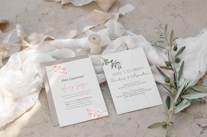 INVITACIONES de primavera: ¡escoge las tuyas! 💌 - 1