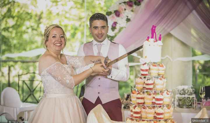 ¿Qué os parece esta tarta de boda? - 1