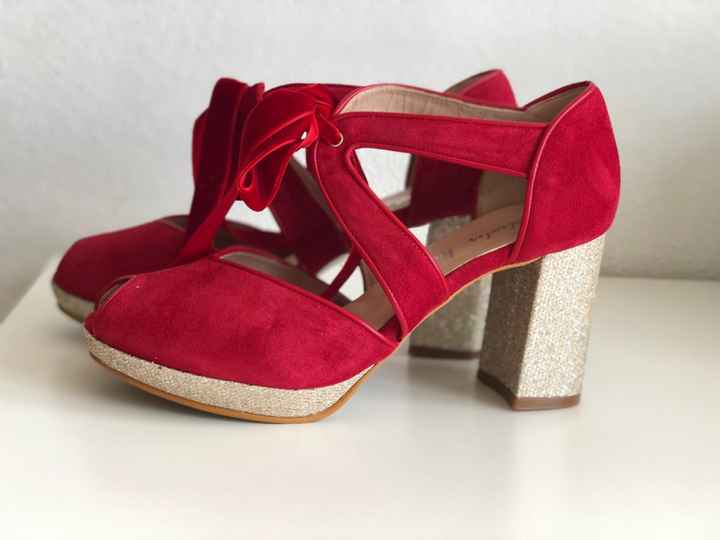 Zapatos de novia de colores - 1