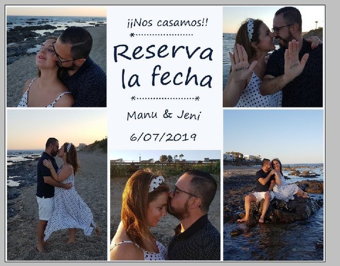 Nuestro save the date - 1