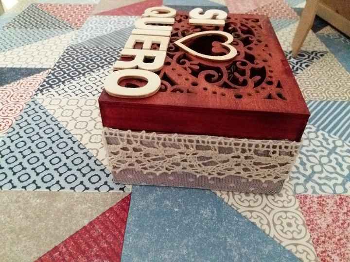 Mi caja de arras diy - 2