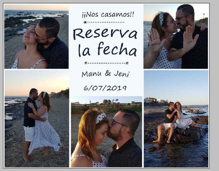 Nuestro save the date - 1