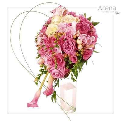 Rosas, liliums, gerberas