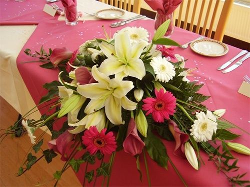 El centro de la mesa nupcial