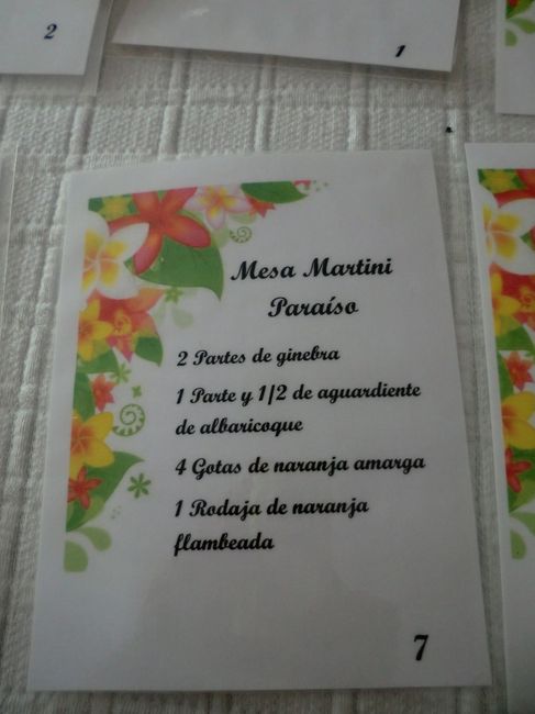 Detalle mesero