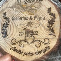 Porta alfileres y porta alianzas - 1