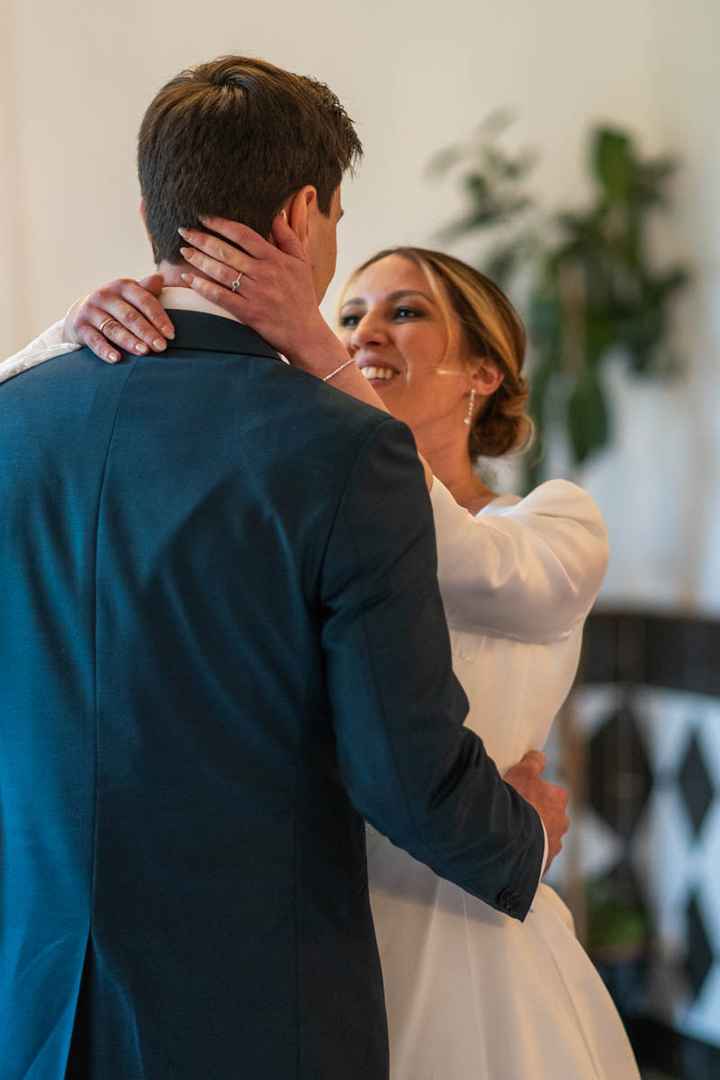 Accesorios novia oro blanco y alianza oro amarillo - 1