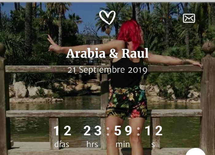 ¿Cuántos días, horas, minutos y segundos faltan para el gran día? 😍 - 1