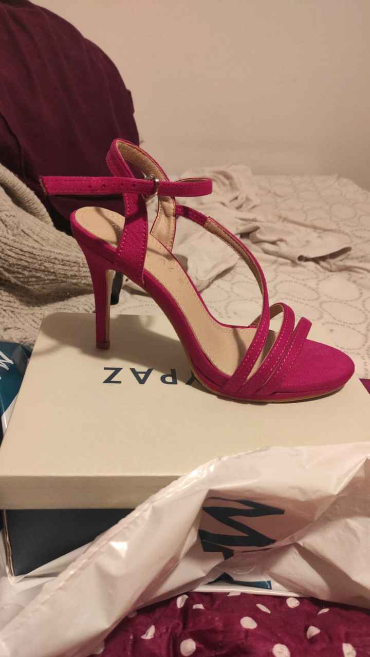 Zapatos fucsia? - 1