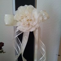 Mis flores de papel para los bancos de la iglesia - 1