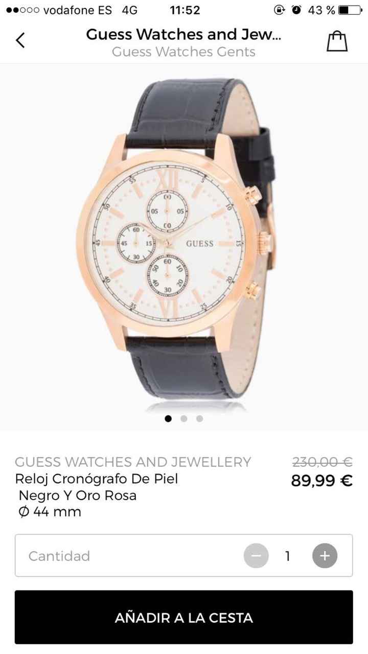  Os gusta?? Reloj para mi chico - 1