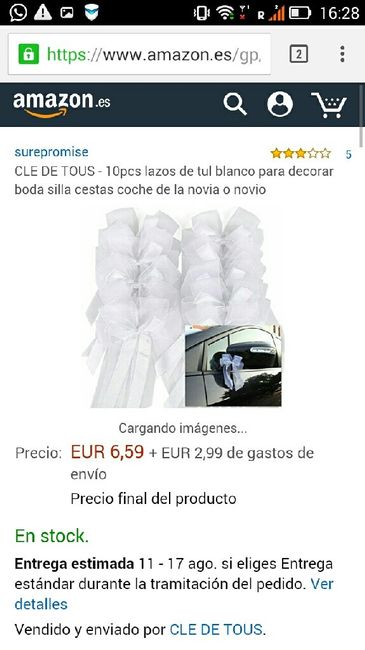 Lazos para coche baratos por si les interesa chicas - 3