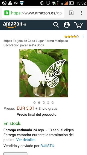 Mis horquillas de mariposa y mis mariposa para copas con brilis - 1