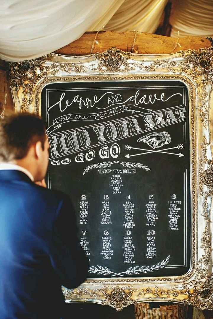 Seating plan!  - 1
