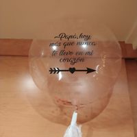 entrar con globo a la Iglesia? - 2