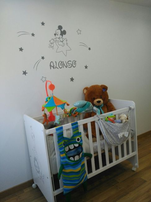 Ideas para decorar el dormitorio de nuestro bebe - 3