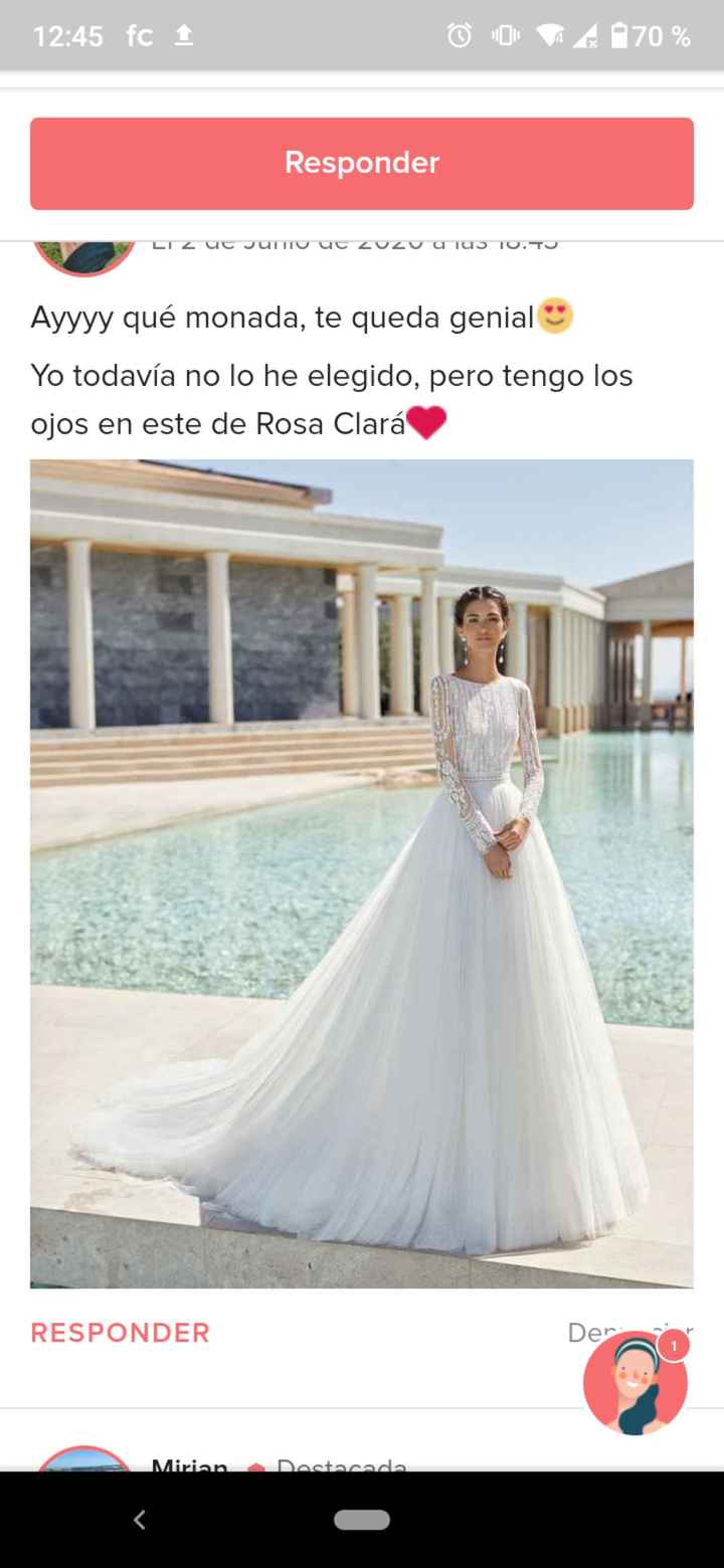 Dilema con vestido de novia - 1