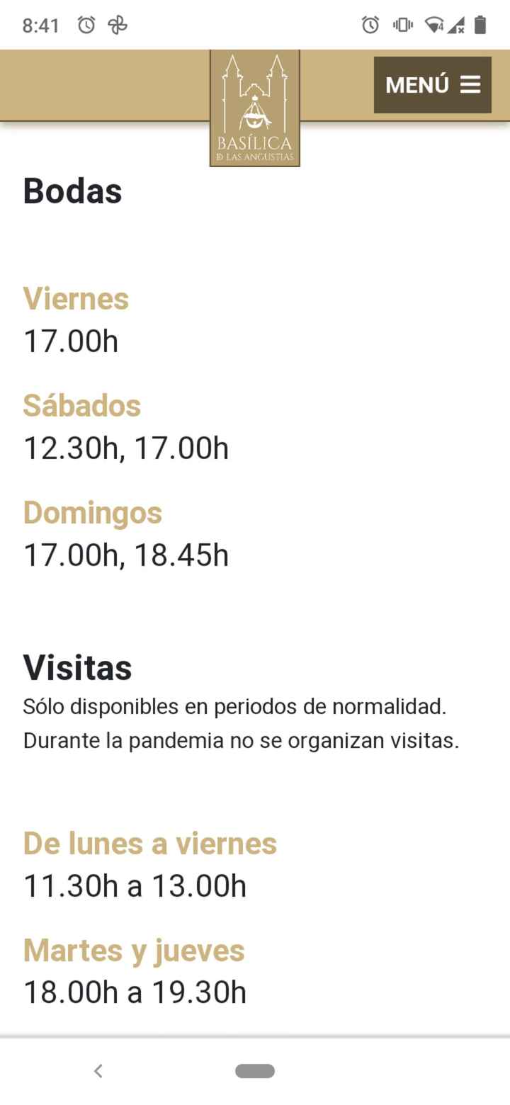 Horarios cita - 1