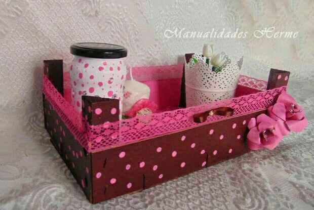 Cajas de fruta decoradas - 12