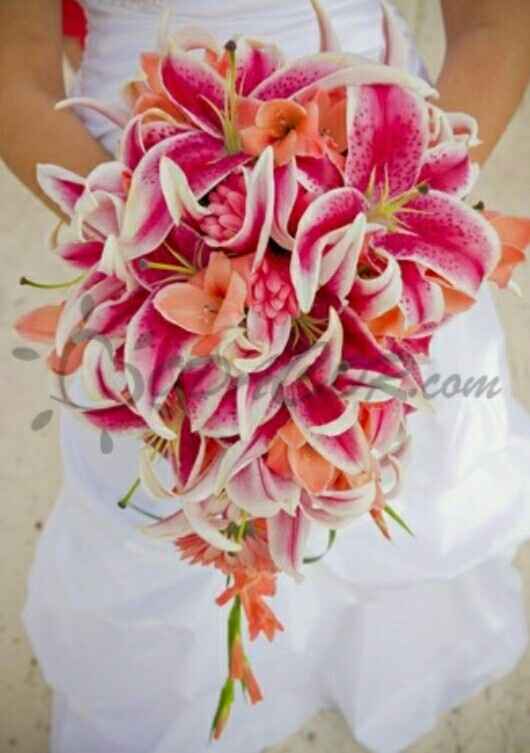 Ramos de novia con color - 1