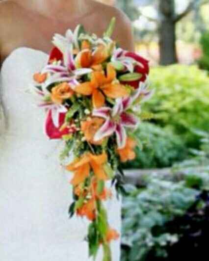 Ramos de novia con color - 2